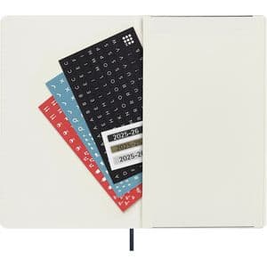 Picture 5 of Agenda 2025/2026 Moleskine 18M Planner Weekly 7dagen/1pagina large sc sapphire blue