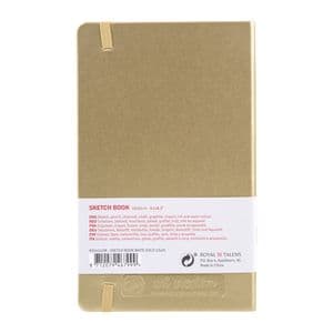 Picture 2 of Schetsboek Talens Art Creation 80 witte vellen 140gr 130x210mm witgoud