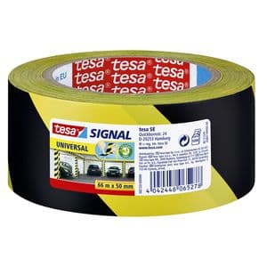 Picture 1 of Waarschuwings- en markeringstape tesa® Signal Universal 66mx50mm geel/zwart