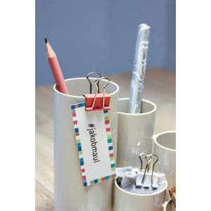 Picture 9 of Papierklem MAUL 215 foldback 7mm + 9mm assorti 24 stuks
