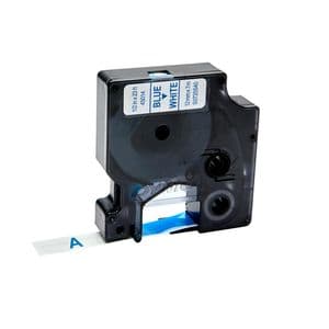 Picture 7 of Labeltape Dymo LabelManager D1 polyester 12mm blauw op wit
