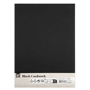 Picture 2 of Hobbykarton CraftID A4 220gr zwart 10 vel