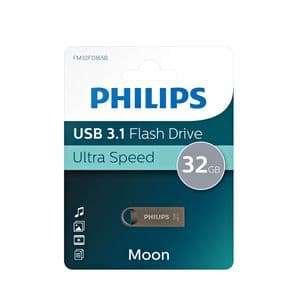 Picture 3 of USB stick 3.1 Philips Moon USB-A 32GB grijs