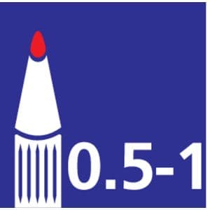Picture 9 of Fineliner edding 1200 003 fijn blauw