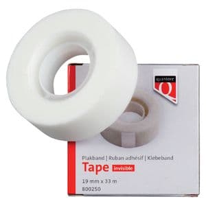 Picture 1 of Onzichtbaar plakband Quantore 19mmx33m