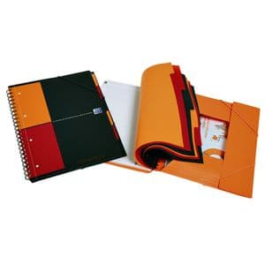 Picture 2 of Spiraalblok Oxford International Organiserbook A4+ 160 pagina's lijn