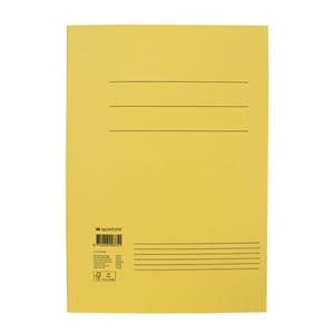 Picture 1 of Dossiermap Quantore folio 250gr geel
