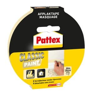 Picture 1 of Afplaktape Pattex Classic 19mmx50m creme
