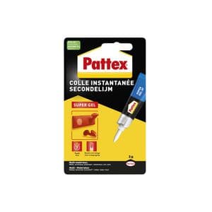 Picture 1 of Secondelijm Pattex super gel tube 3gram op blister