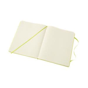Picture 4 of Notitieboek Moleskine XL 190x250mm lijn hard cover lemon green