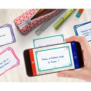 Picture 5 of Flashcard Oxford 2.0 75x125mm 80 vel 250gr lijn mint