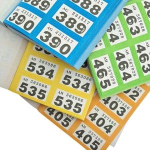 Picture 4 of Nummerblok 1-1000 assorti 6 stuks