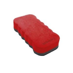 Picture 1 of Whiteboardwisser Quantore magnetisch rood