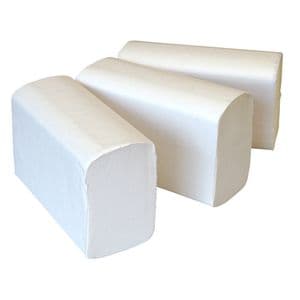 Picture 1 of Handdoek Cleaninq H2 i-vouw 2-laags 203x320mm 25x120 vel wit