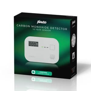 Picture 2 of Koolmonoxidemelder Alecto 10 jaar sensor en display COA3910 wit
