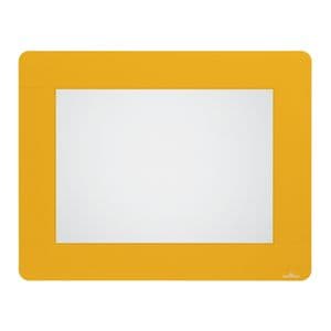 Picture 1 of Vloersticker Durable kader voor A4 documenten verwijderbaar geel 10 stuks