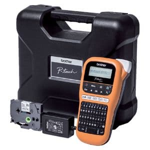 Picture 3 of Labelprinter Brother P-touch TZe PT-E110 draagbaar qwerty 12mm oranje