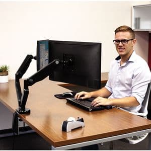 Picture 5 of Monitorarm Fellowes Platinum Series dubbel horizontaal