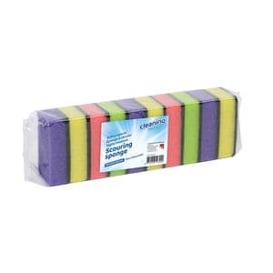 Picture 1 of Schuurspons Cleaninq assorti 10 stuks