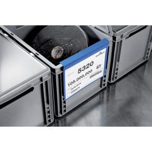 Picture 3 of Documenthoes Durable met vouw A5 liggend blauw 50 stuks