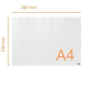 Picture 3 of Weekplanner Nobo transparant acryl A4