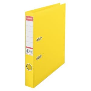 Picture 2 of Ordner Esselte No.1 Power VIVIDA 50mm 30% gerecycled PP folie geel