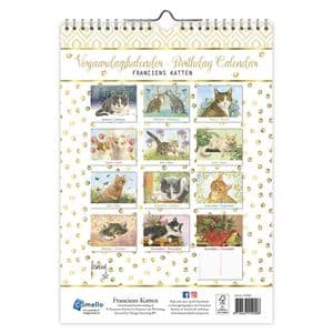 Picture 3 of Verjaardagskalender Franciens Katten "Jeroen" A4