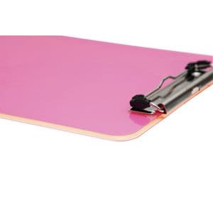 Picture 6 of Klembord MAUL A4 staand transparant PS neon roze