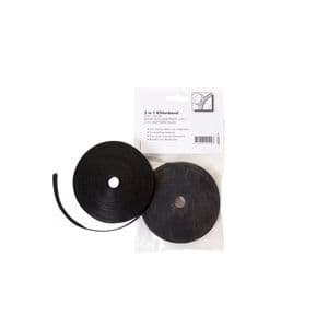 Picture 1 of Klittenband Office kabelbinder 2-in 1 13mmx10m zwart