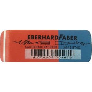 Picture 1 of Gum Eberhard Faber EF-585443 potlood/inkt rood/blauw