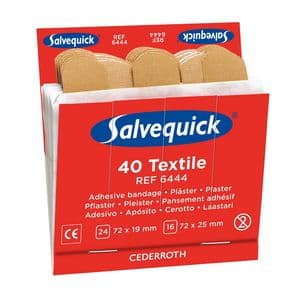 Picture 1 of Pleisters Salvequick navulling textiel 6x 40 stuks