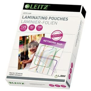 Picture 2 of Lamineerhoes Leitz ILAM A6 2x125micron EVA 100 stuks