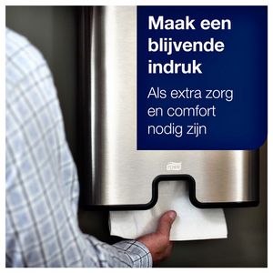 Picture 4 of Handdoek Tork H2 Xpress Advanced multifold 2-laags 212x255mm 21x180 vel wit 120398