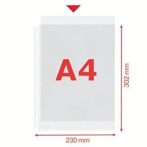 Picture 3 of Showtas Esselte 0.08mm 21-gaats A4 mat 100 stuks