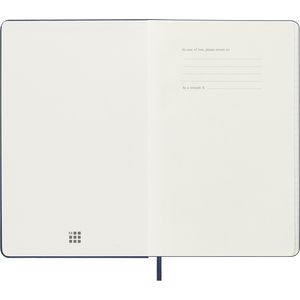 Picture 2 of Agenda 2025/2026 Moleskine 18M Planner Weekly 7dagen/1pagina large hc sapphire blue