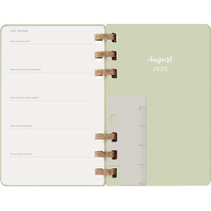 Picture 8 of Agenda 2025/2026 Moleskine 12M Academic Weekly 7d/1p Myrtle large kiwi