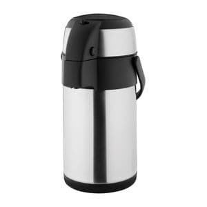 Picture 1 of Thermoskan Olympia met pomp 2.5 liter rvs