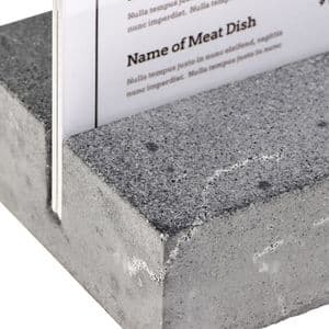 Picture 4 of Kaarthouder Europel A4 Polystone antraciet