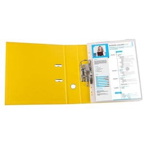 Picture 4 of Enveloptas Djois Color Collection A4 horizontaal geperforeerd transp