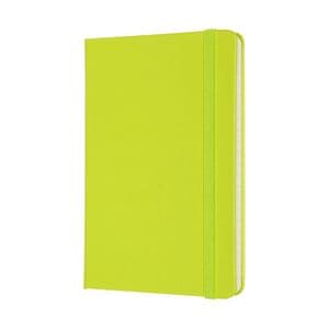 Picture 2 of Notitieboek Moleskine pocket 90x140mm lijn hard cover lemon green