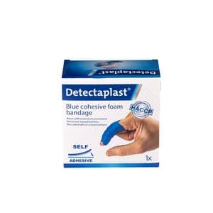 Picture 2 of Foamverband blauw Detectaplast 6cmx4,5m
