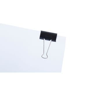 Picture 3 of Papierklem MAUL 213 foldback 50mm zwart 12 stuks