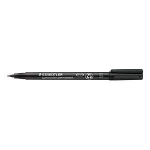 Picture 1 of Viltstift Staedtler Lumocolor 313 permanent S zwart