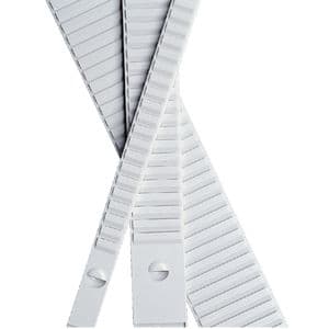 Picture 2 of Planbordelement Djois formaat 3 77mm 50 sleuven grijs