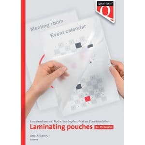 Picture 1 of Lamineerhoes Quantore A4 2x75micron 100 stuks