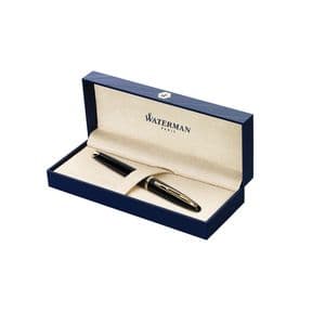 Picture 1 of Vulpen Waterman Carene Sea black lacquer GT medium