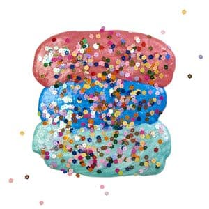 Picture 6 of Kinderlijm Elmer's metallic blauw