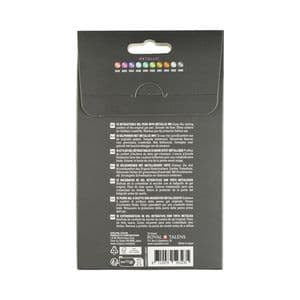 Picture 3 of Gelschrijver Sakura Gelly Roll Metallic 08 klikfunctie assorti 10st