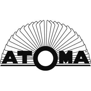 Picture 1 of Schrift Atoma A4+ lijn 120blz 90gr PP transparant assorti
