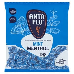 Picture 1 of Keelpastilles Anta Flu mint zak 1 kilogram